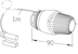 oras Patteritermostaatti oras 446301 stabila 1m lattialämpö