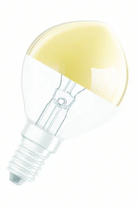 osram Pääpeililamppu osram decor p gold 25w 240v e14