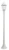 airam Pihapiirivalaisin kartano ip44 e27 glc wh pole