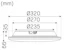 hide-a-lite Tunnistinvalaisin moon slim ip44 1750lm 18w 3/4k wh ble
