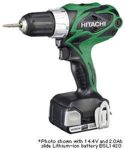 hitachi Akkuporakone ds14dl2lrk lion hitachi