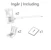 hide-a-lite Valoprofiili/-nauha r ledstrip r ip20 12v rgb 5m