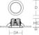 rzb Alasvalo ledona ledona 12w led 840 d140 ip65