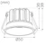 hide-a-lite Downlight optic deep xs vit 2700k