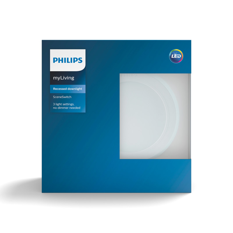 philips Alasvalo hadron recessed 1000lm 4000k