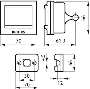 philips Ohjaustarvike philips lrm8115/00 liiketunnistin