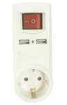 HAAROITUSKOSKETIN OPAL 16A, 250V USB, KYTKIN