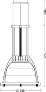 sylvania Ripustusvalaisin 0039107 2x26/32/42w ho