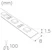 hide-a-lite Led-nauha rx ledstrip rx ip20 24v 2700k /m