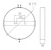 airam Plafond ronda 175 di 12w/830