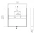 airam Plafond kubo 225 di 15w/840