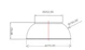 sylvania Heijastin start led highbay 0039358 prismavarjostin270/296