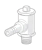 oras Mittausyhde oras 436000 1/8 punainen