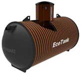 UMPISÄILIÖ ECOTANK 6000L 1600x3400mm PE