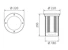 airam Maavalaisin geo 220 led 8w/832 rst