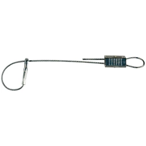 fischer Vaijerikiinnike wis fischer 2mm/2m lukolla ja silmukalla