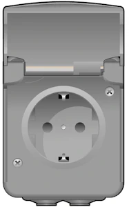 norwesco Pistorasia aquabest 1s/16a/250v/ip44 ppr 0x harmaa