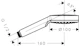 hansgrohe Käsisuihku hansgrohe 26331400 crometta 1jet
