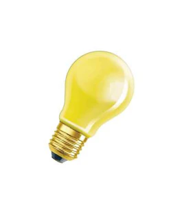 osram Hehkulamppu osram decor a yellow 11w e27