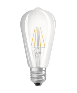 osram lamput Led-lamppu osram 1906 edison 7w/824 dim gd e27