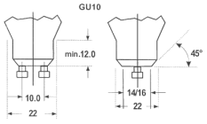 sylvania Led-lamppu refled es50 5w/840 345lm gu10 36d