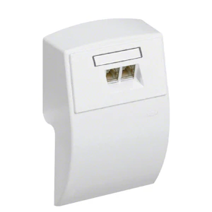 utu Data-rasia 2xrj45 cat5e valkoinen