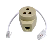 VAIHTOADAPTERI KERMAN RJ45-3-NAP PUH.ADAP. 20cm