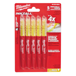 milwaukee Korostuskynä inkzall milwaukee keltainen 5p