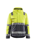 TALVITAKKI BLÅKLÄDER KOKO 5XL KELTAINEN/HARMAA