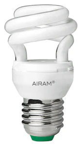 airam Energiansäästölamppu airam longlife spiraali 8w/830 e27