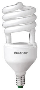 megaman Energiansäästölamppu megaman spiral 14w/827 e14 10000h