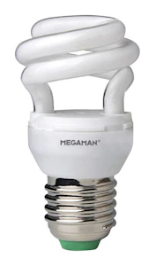 megaman Energiansäästölamppu megaman spiral 8w/827 e27 10000h