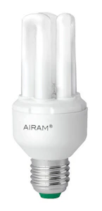 airam Energiansäästölamppu airam oiva 8w/830 tub e27