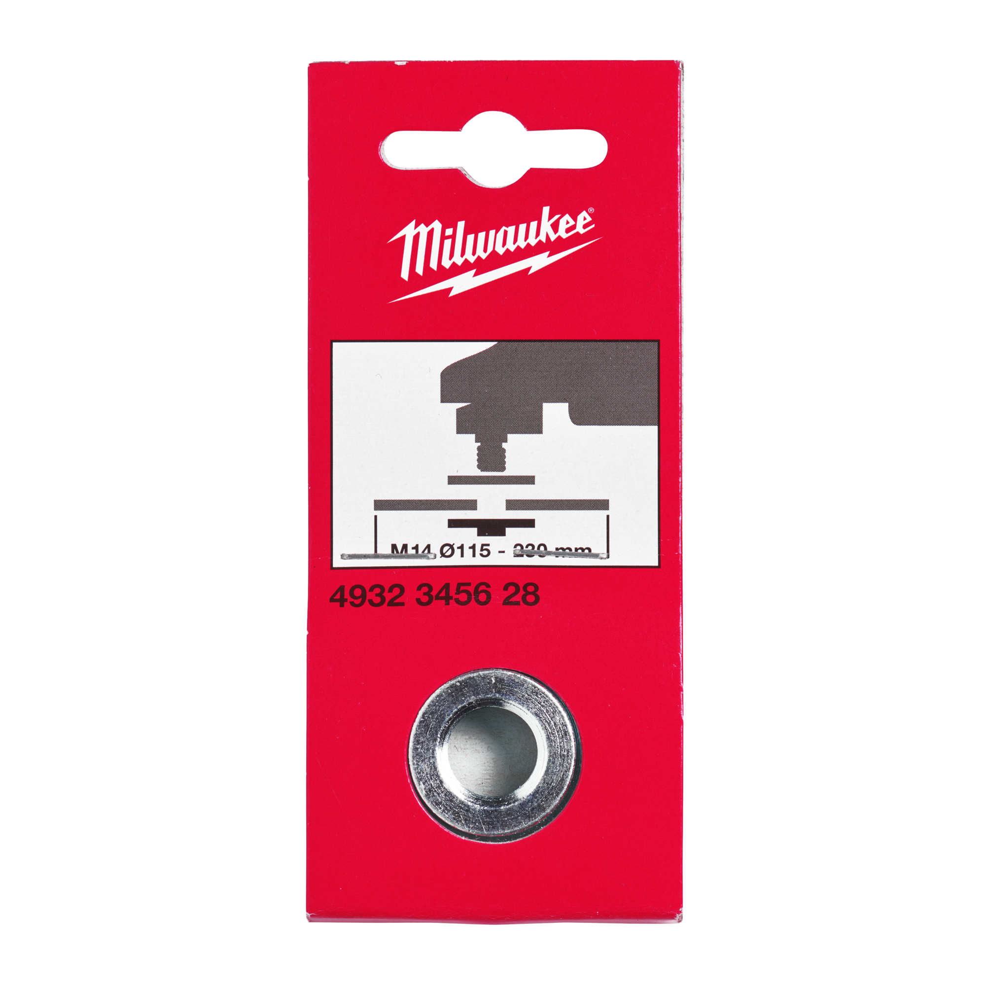 milwaukee Laippamutteri milwaukee m14 3mm