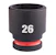 milwaukee Voimahylsy milwaukee 1/2in shw std 26mm