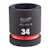 milwaukee Voimahylsy milwaukee 1 in shw std 34 mm