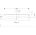 geberit Alakaappi xeno² sculturan harmaa, puukuvio