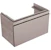 geberit Alakaappi citterio ruskeanharmaa lasi/tammi beige