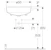 geberit Pesuallas osin tasoon geberit 500.782.01.2 variform