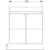 ido Allaskaappi ido light 600x470x580mm valkoinen