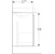 ido Allaskaappi ido light 900x373x580mm valkoinen