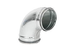 SPIRALRÖR FRESH BÖJ 90° Ø125MM
