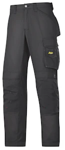 snickers workwear Työhousut snickers 3313-0404 musta koko 192