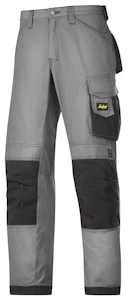 snickers workwear Työhousut snickers 3313-1804 harmaa-musta koko 88