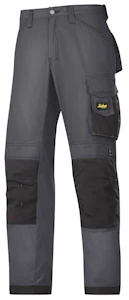 snickers workwear Työhousut snickers 3311-5804 harmaa-musta koko 108