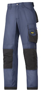 snickers workwear Housut snickers 3313-9504 harmaa-musta koko 152