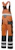 snickers workwear Haalarit snickers 0113-5574 hivis oranssi koko 62