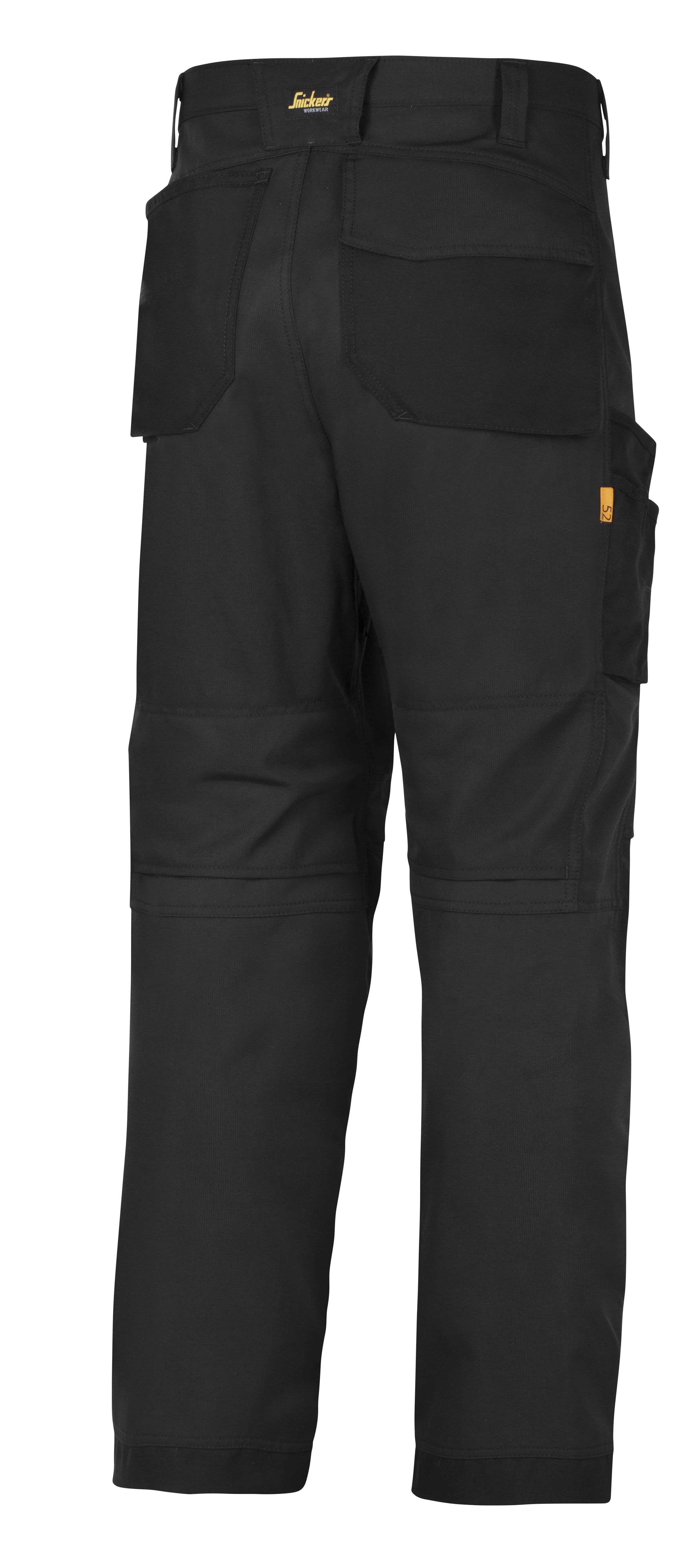 snickers workwear Työhousut snickers 6301-0404 musta koko 124