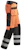 snickers workwear Työhousut snickers 3233-5574 oranssi-harmaa koko 252