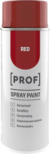 prof Sprayfärg prof red hg ral3000